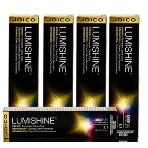 Red Red Light Brown 5RR - Joico Lumishine Repair + Permanent Creme Color
